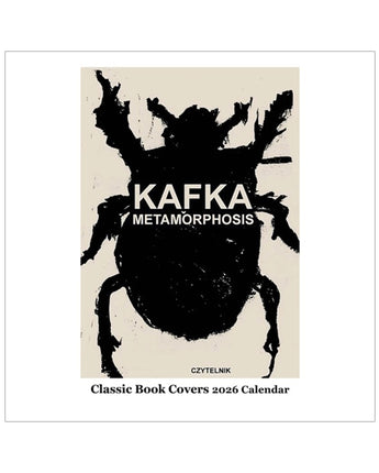 Classic Book Covers 2026 Spiral Wall Calendar