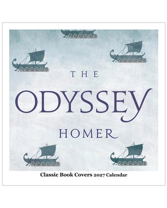 Classic Book Covers 2027 Wall Calendars