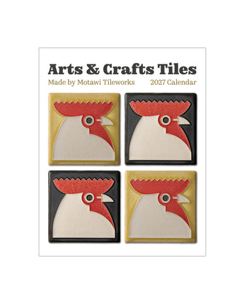 Arts & Crafts Tiles: Made by Motawi Tileworks 2027 Mini Wall Calendar