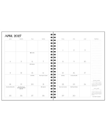 The New Yorker Magazine 2027 Monthly/Weekly Planner Calendar