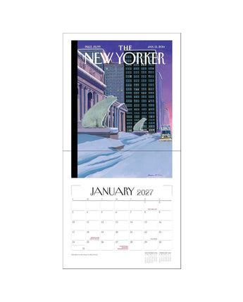The New Yorker: A City in Covers 2027 Wall Calendar