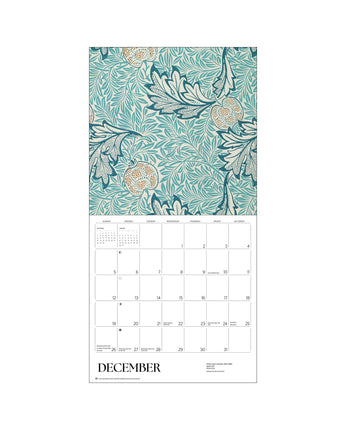 William Morris: Arts & Crafts Designs 2027 Wall Calendar