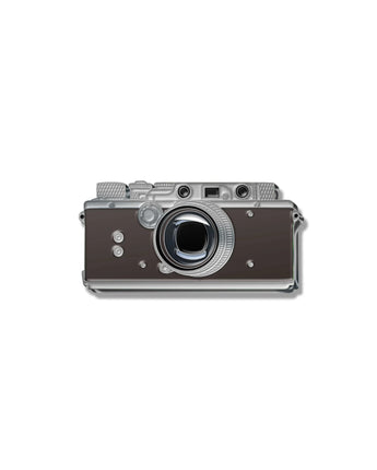 35mm Rangefinder Camera Enamel Pin