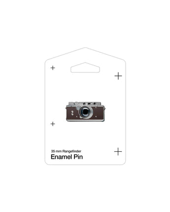 35mm Rangefinder Camera Enamel Pin