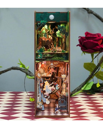 DIY Miniature House Book Nook Kit: Alice's Adventure