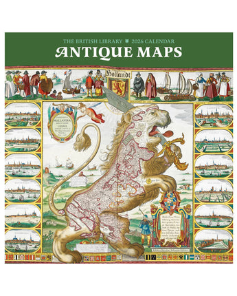 Antique Maps 2026 Wall Calendar