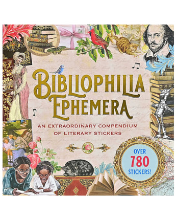 Bibliophilia Ephemera Sticker Book