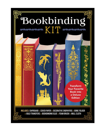 Bookbinding Kit: Transform Your Favorite Book into a Deluxe Edition