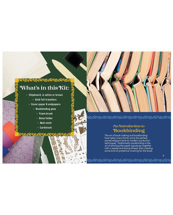 Bookbinding Kit: Transform Your Favorite Book into a Deluxe Edition