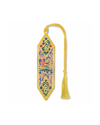 Bourdichon Medieval Illustration Metal Bookmark