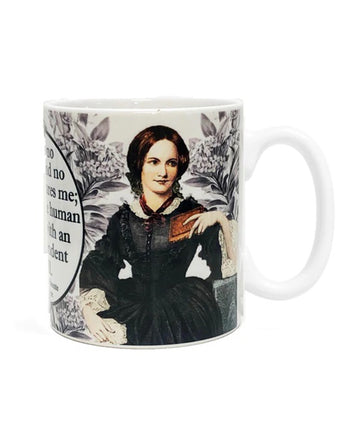 Charlotte Bronte Quote Mug