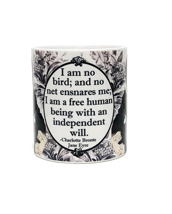 Charlotte Bronte Quote Mug