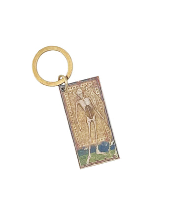 Visconti Sforza Tarot Leather Keychains