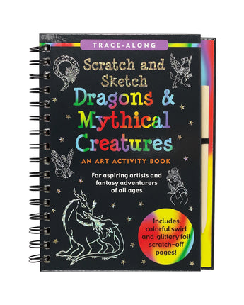 Dragons & Mythical Creatures Scratch and Sketch: An Art Activity Book