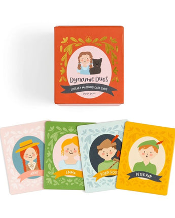 Dynamic Duos Literary Matching Memory Card Game