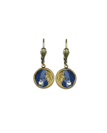 Blue Moon Earrings