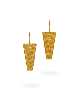 Mesopotamian Weaving Earrings