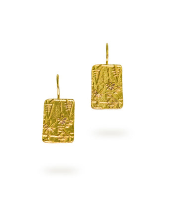 Mesopotamian Inscription Earrings