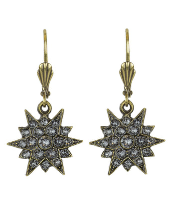 Crystal Starburst Earrings