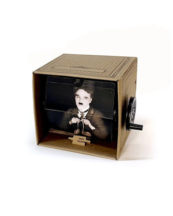 Fliposcope - Charlie Chaplin DIY Flipbook Machine Keepsake