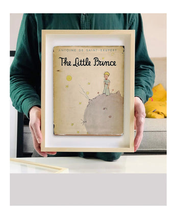 The Little Prince Framed Book Cover Print