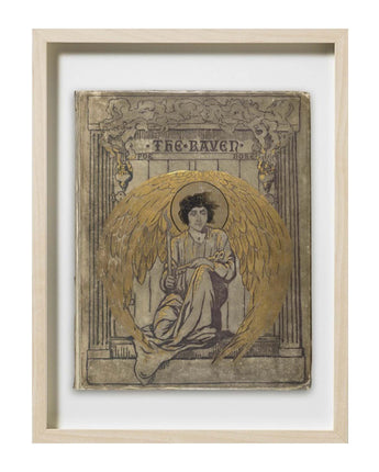 The Raven Framed Book Cover Print