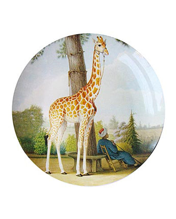 Study of the Giraffe Decorative Plate