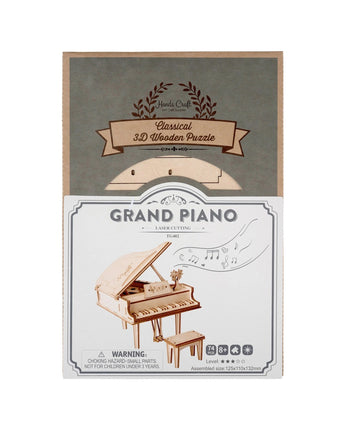 Grand Piano 3D Wooden Puzzle