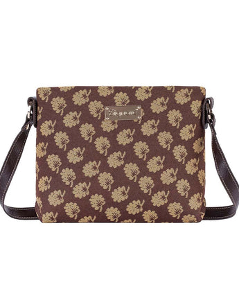 Jane Austen Oak Leaf Crossbody Purse