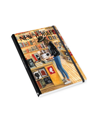 At the Bookstore New Yorker Cover Notebook