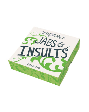 Shakespeare's Jabs & Insults Coaster Set