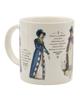 Jane Austen Regency Finery Heat-Changing Mug