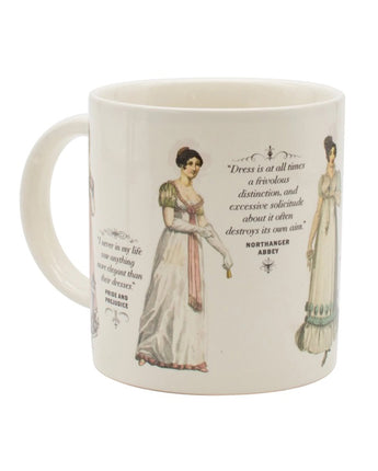 Jane Austen Regency Finery Heat-Changing Mug