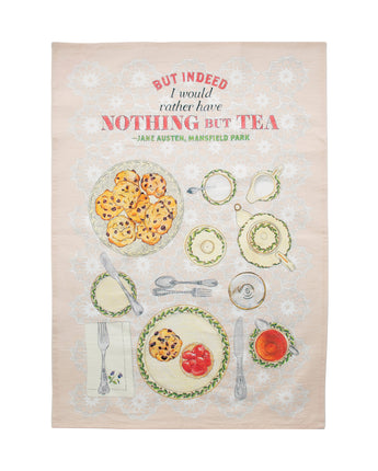 Jane Austen Tea Towel