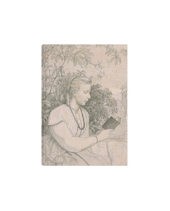 Portrait of Adalberte Reading Small Journal