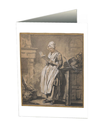 The Kitchen Cook Reading Notecard