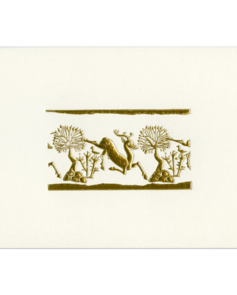 Leaping Stag Boxed Notecards