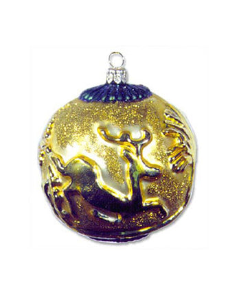 Ancient Seal Leaping Stag Ornament
