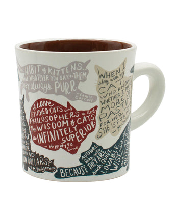 Literary Cat Mug