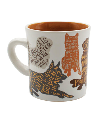 Literary Dog Mug