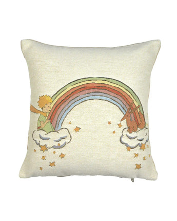 The Little Prince & The Fox Rainbow Pillow