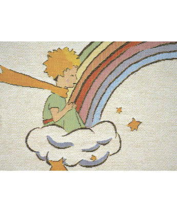 The Little Prince & The Fox Rainbow Pillow