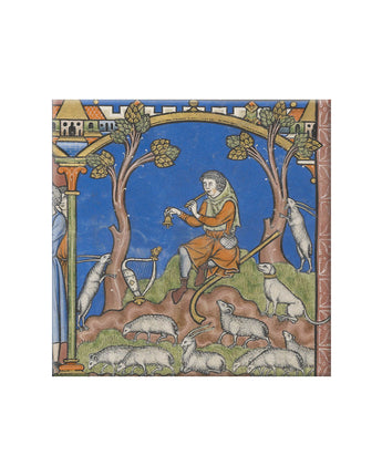 David As Shepherd Magnet