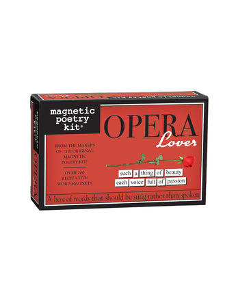 Opera Lovers Magnetic Poetry Kit
