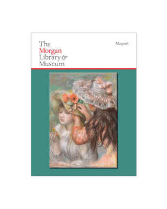 Renoir: The Flowered Hat Magnet