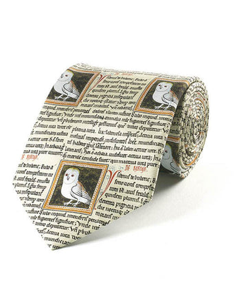 Medieval Owls Tie