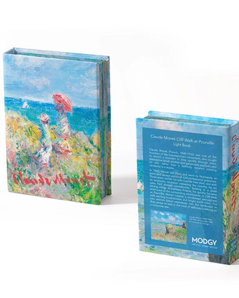 Claude Monet Book Light