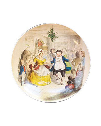 A Christmas Carol: Mr. Fezziwig's Ball Decorative Plate