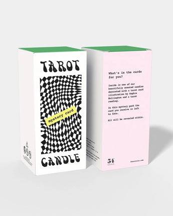 Mystery Tarot Card Candle