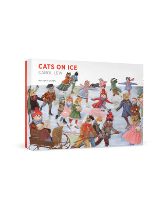 Cats on Ice Holiday Cards